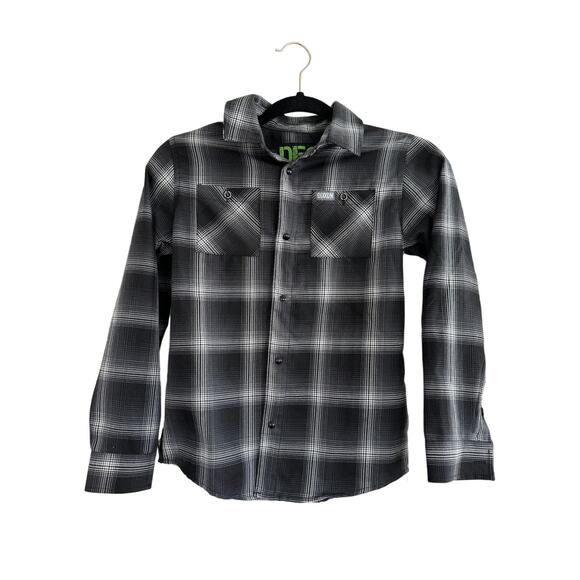 Dixxon Flannel Kids Size Medium Black - Picture 1 of 4